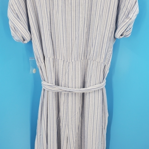Violet Weekend New blue striped jumpsuit Medium - Picture 5 of 16